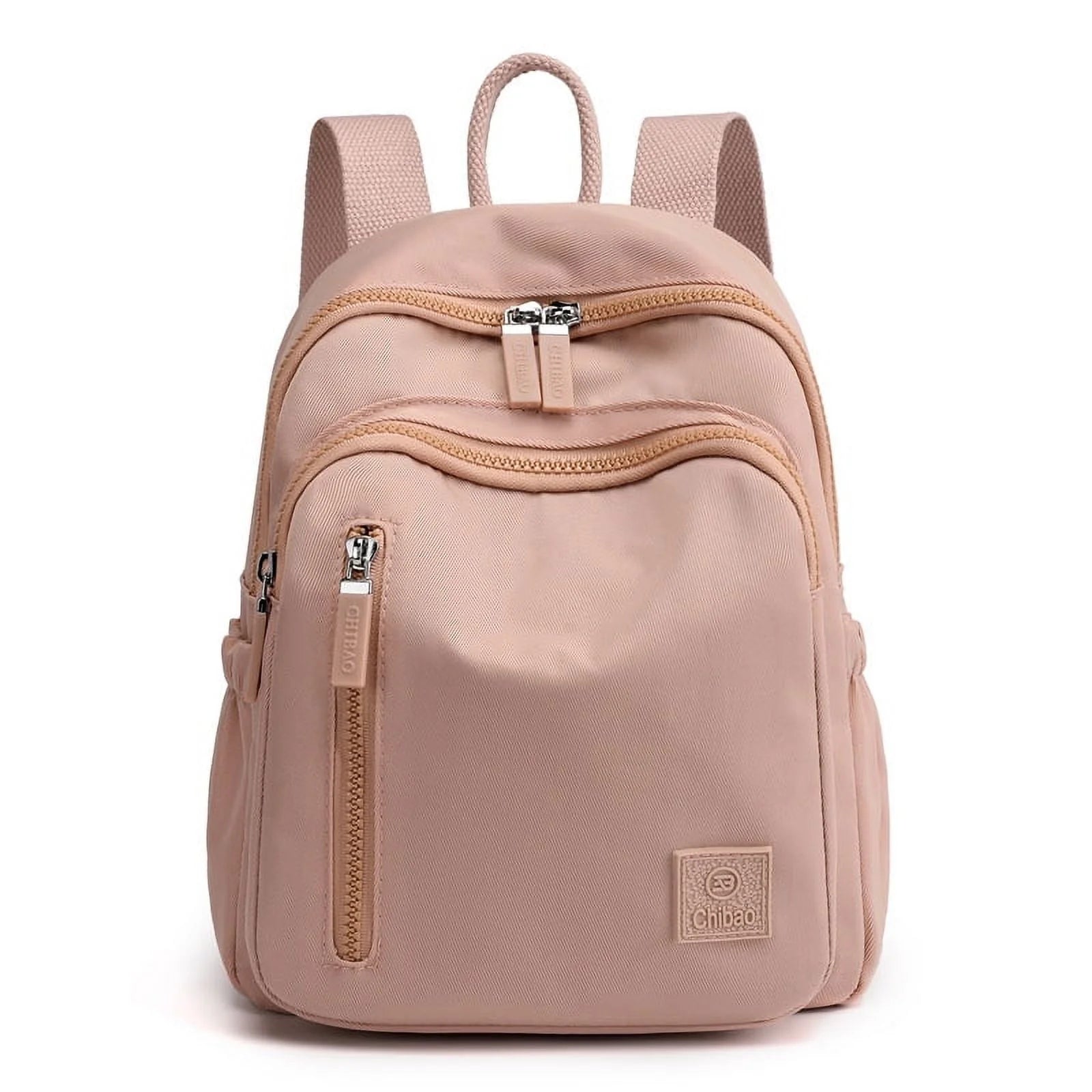 Mini Backpack for Women Light Weight Small Waterproof Backpack Purses Small Casual Daily Travel Shoulder Bag (Apricot Color)